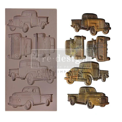 PRIMA MOULDS TRUCKS 671358 – The Scrapbooker's Confetti Box