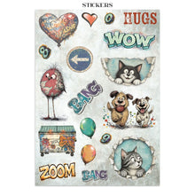 Load image into Gallery viewer, STAMPERIA JUNK JOURNAL FURRY FRIENDS 2 SBJK33
