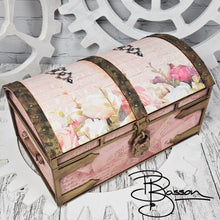 Load image into Gallery viewer, SALE BELINDA BASSON - KIT- STEAMER TRUNK WITH 8 STORAGE BOXES