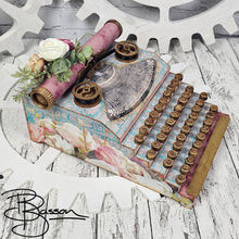 Load image into Gallery viewer, SALE BELINDA BASSON -KIT- TYPEWRITER WITH FILE STORAGE