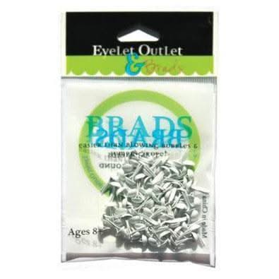 BRADS - 70 X 4MM WHITE 020005