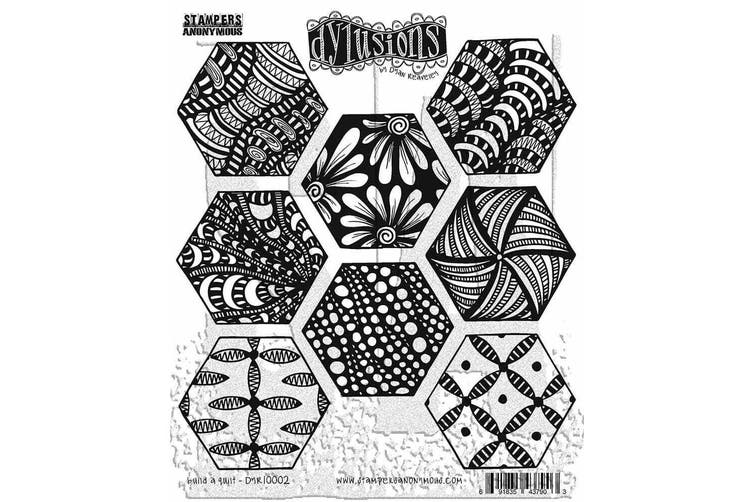 DYLUSIONS STAMP BY DYAN REAVELEY - BUILD A QUILT