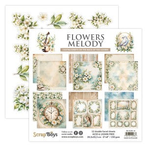 SCRAPBOYS FLOWERS MELODY   8