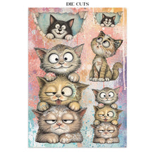 Load image into Gallery viewer, STAMPERIA JUNK JOURNAL FURRY FRIENDS 2   FOCUS POINTS SBJK512
