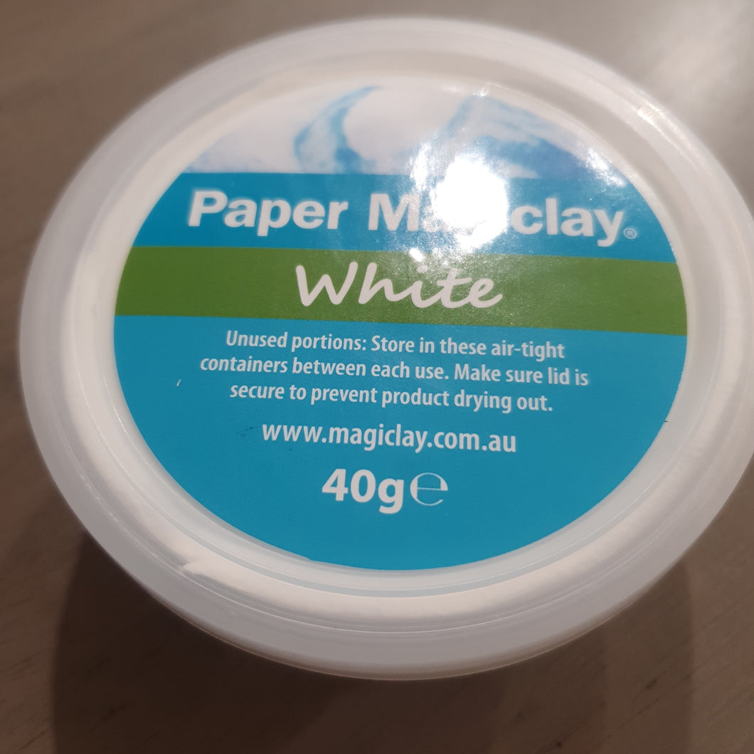 PAPER MAGICLAY WHITE 40GM