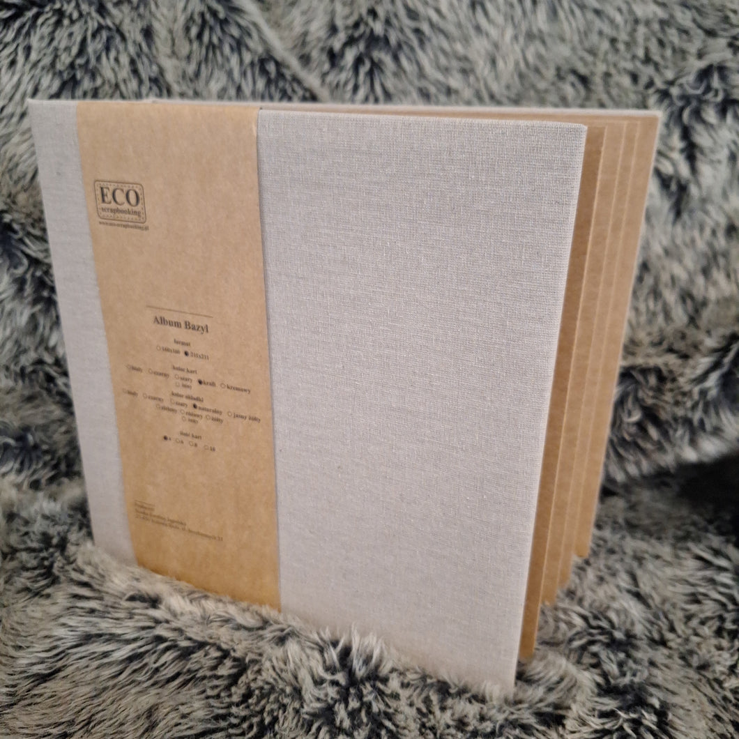 KRAFT LINEN BLANK ALBUM 211 X 211