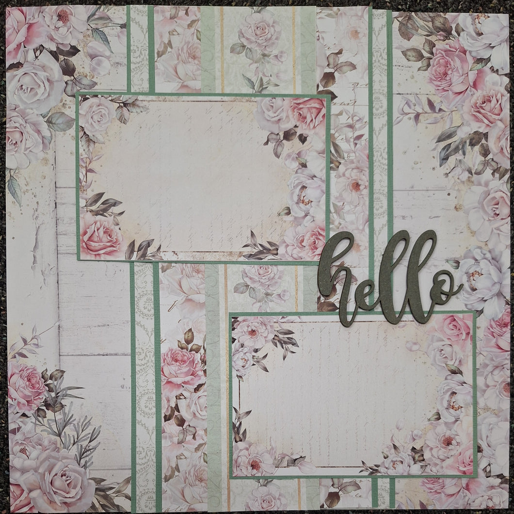 CAROL D $15.00 EASY SCRAPBOOK KIT   09