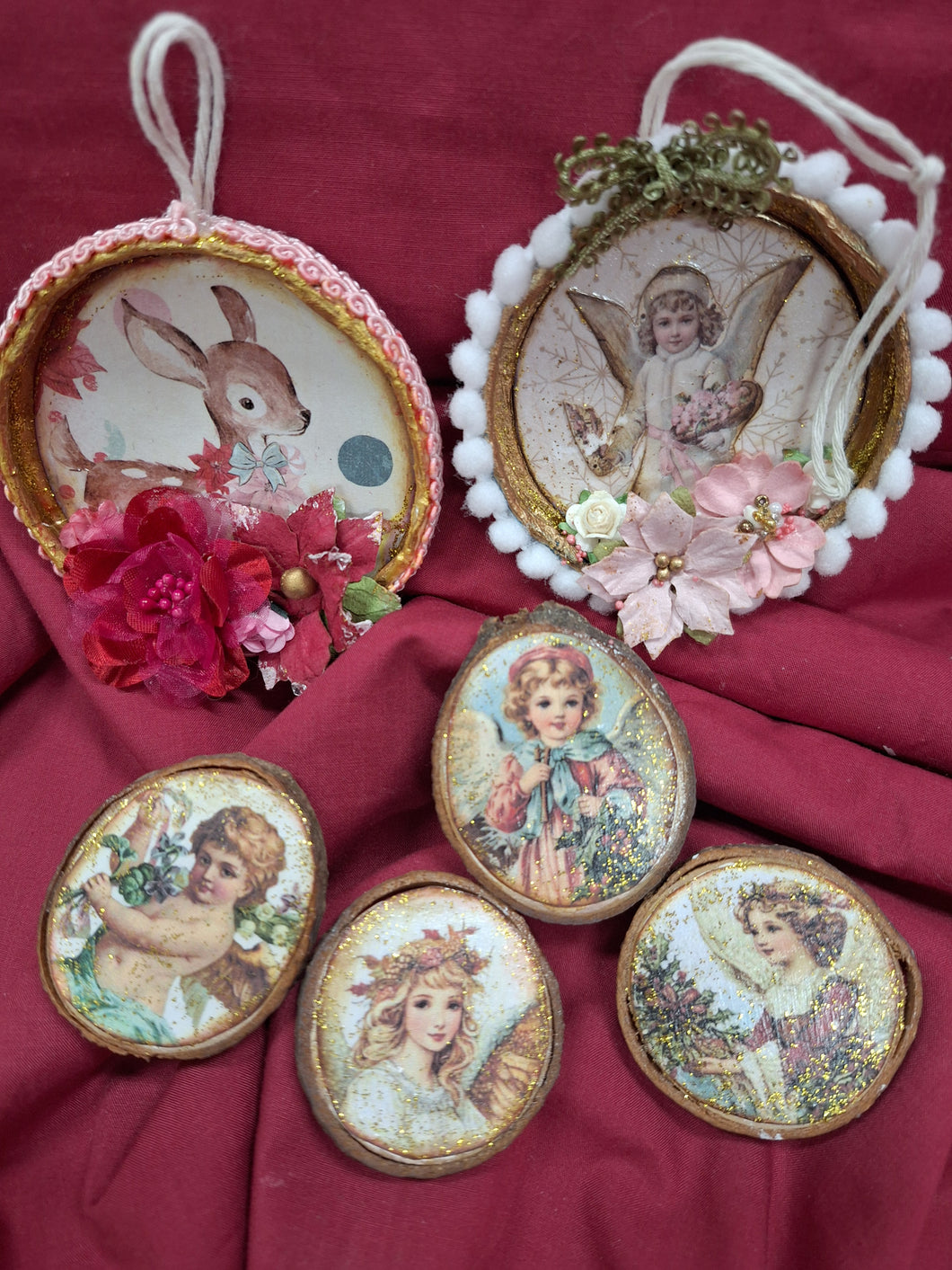 CHRISTMAS MINI CLASS WITH JEN - VINTAGE DECOS AND FRIDGE MAGNETS  WEDNESDAY 29TH NOVEMBER 9.30AM