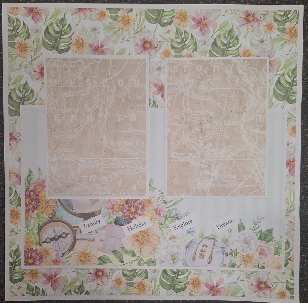 CAROL D $15.00 EASY SCRAPBOOK KIT  12