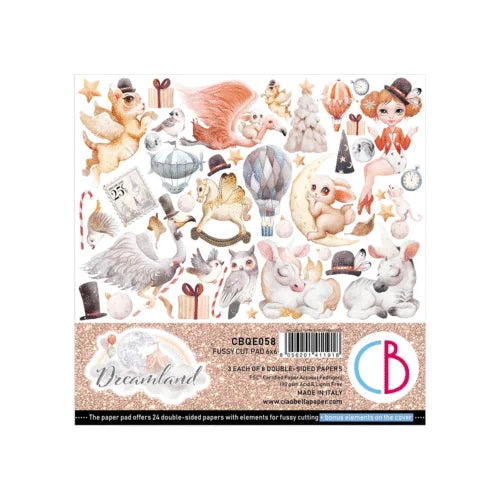 CIAO BELLA  DREAMLAND FUSSY CUT  PAD CBOE058