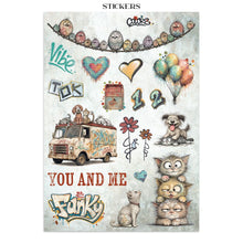 Load image into Gallery viewer, STAMPERIA JUNK JOURNAL FURRY FRIENDS 2 SBJK33
