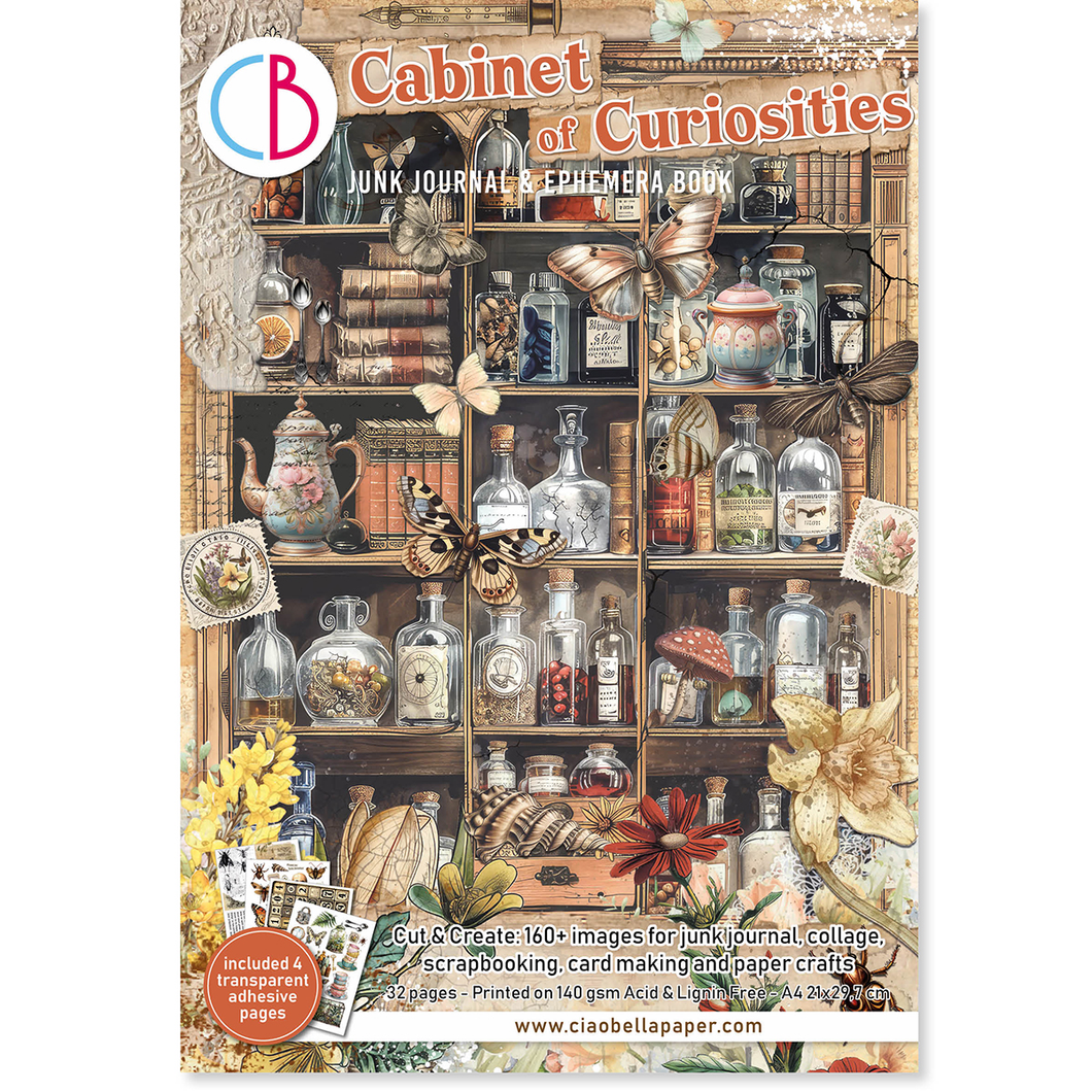 CIAO BELLA JUNK JOURNAL & EPHEMERA BOOK 