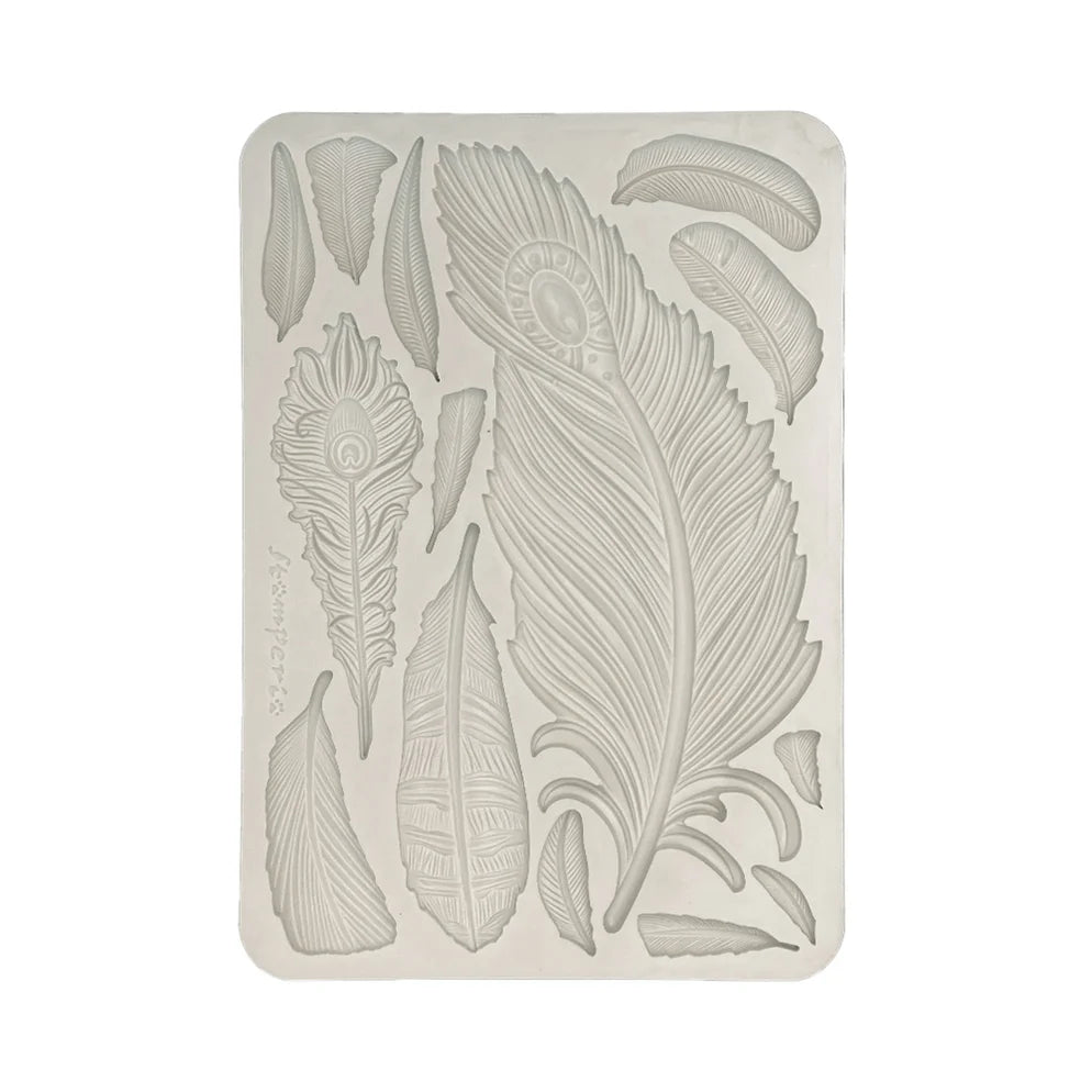 STAMPERIA -MASQUERADE SILICONE MOULD 14.8 X 21CM KACMA552