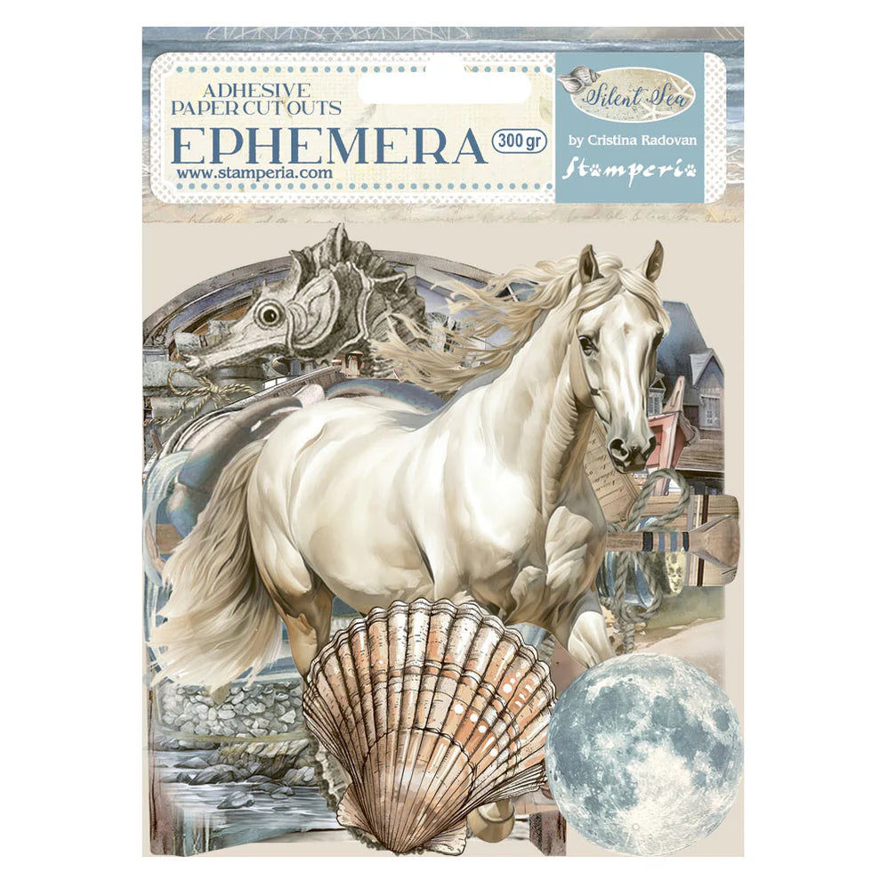 STAMPERIA   ADHESIVE EPHEMERA CUT OUTS - SILENT SEA  DFLCT63