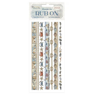 STAMPERIA  - SILENT SEA   RUB-ON  DFLRB159