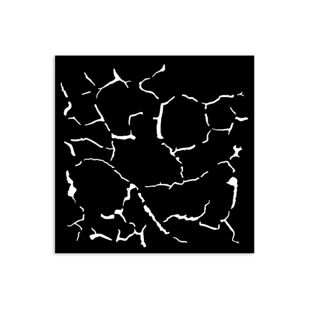STAMPERIA STENCIL SILENT SEA 12CM X 12CM KSTDS47