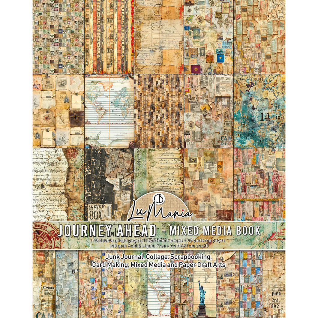 CIAO BELLA  MIXED MEDIA BOOK JOURNEY AHEAD MA006