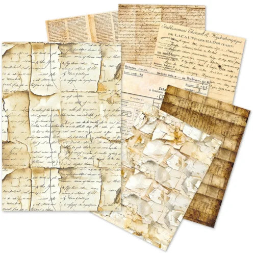 CIAO BELLA TISSUE PAPER  VINTAGE MANUSCRIPTS  ME001