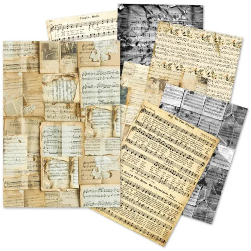 CIAO BELLA TISSUE PAPER  MUSIC SHEET ME002