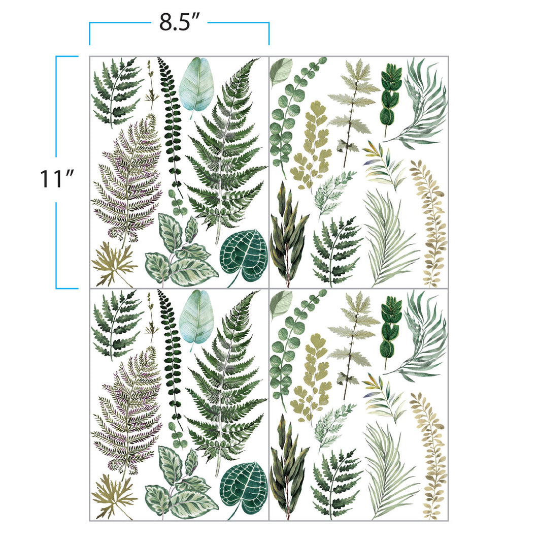 PRIMA INFUSIBLE PRINTS FERN AND GREEN