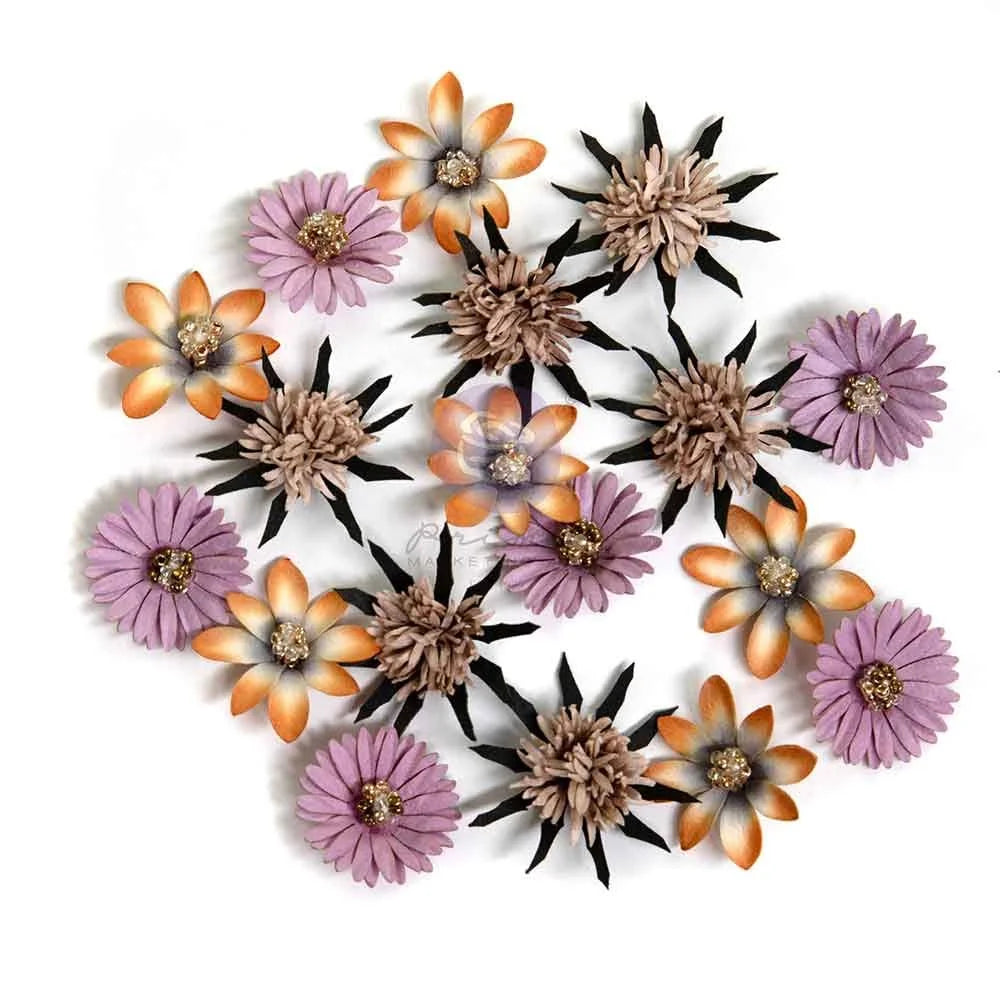 #294  PRIMA BEWITCHED FLOWERS - 18 PIECES 680596