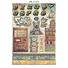 Load image into Gallery viewer, STAMPERIA JUNK JOURNAL FURRY FRIENDS 2 SBJK33
