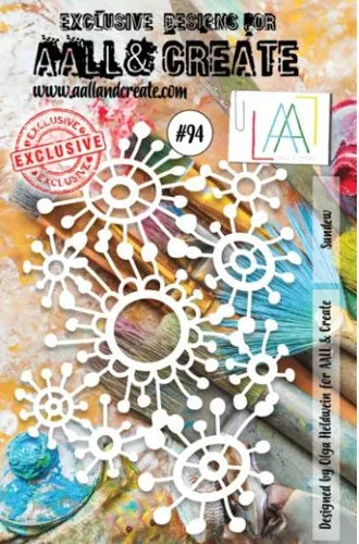 AALL & CREATE STENCIL #94 SUNDEW