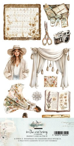 ALCHEMY OF ART IN THE MORNING  CUTOUT SHEETS  ITM - 10