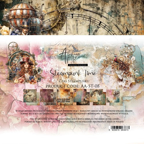 ALCHEMY OF ART STEAMPUNK TIME 8' X 8