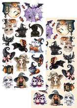 Load image into Gallery viewer, ALCHEMY OF ART  TRICK OR TREAT HAPPY HALLOWEEN CUTOUT SHEETS TTTHH10

