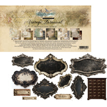 Load image into Gallery viewer, ALCHEMY OF ART 12" X 12"  PAPERPACK VINTAGE BOTANICAL  VB07
