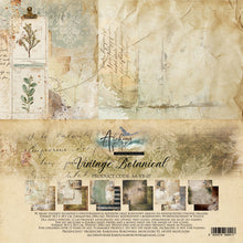 Load image into Gallery viewer, ALCHEMY OF ART 12" X 12"  PAPERPACK VINTAGE BOTANICAL  VB07
