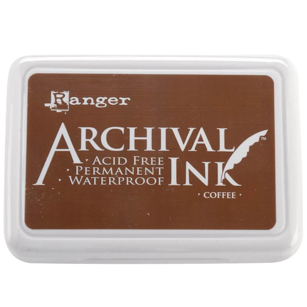 RANGER  ARCHIVAL INK PAD -COFFEE