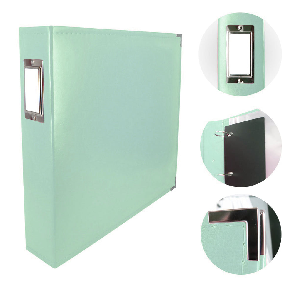 COUTURE CREATIONS Classic Superior Leather Album - Mint