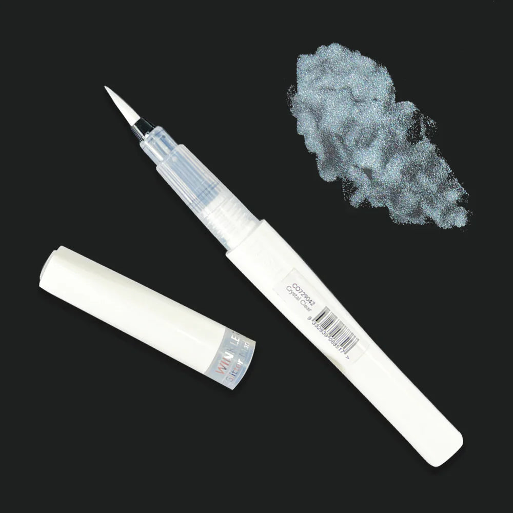 COUTURE CREATIONS WINKLES GLITTER MARKER - CRYSTAL FROST 729042