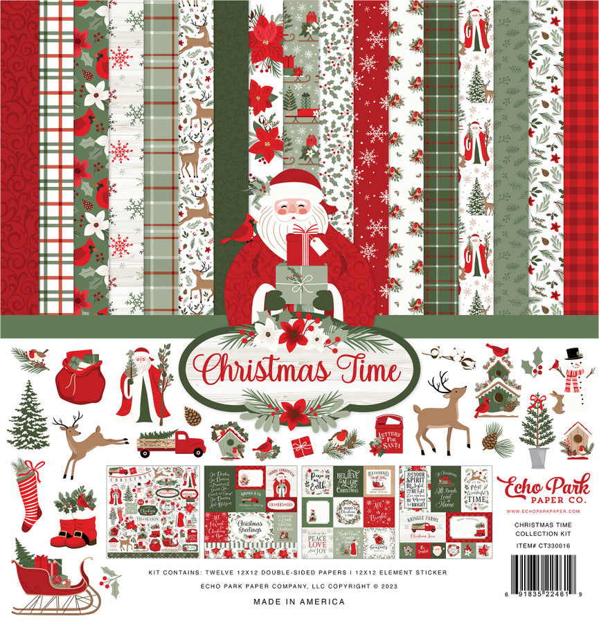 ECHO PARK CHRISTMAS TIME 12 X 12 PAPERPACK CT330016