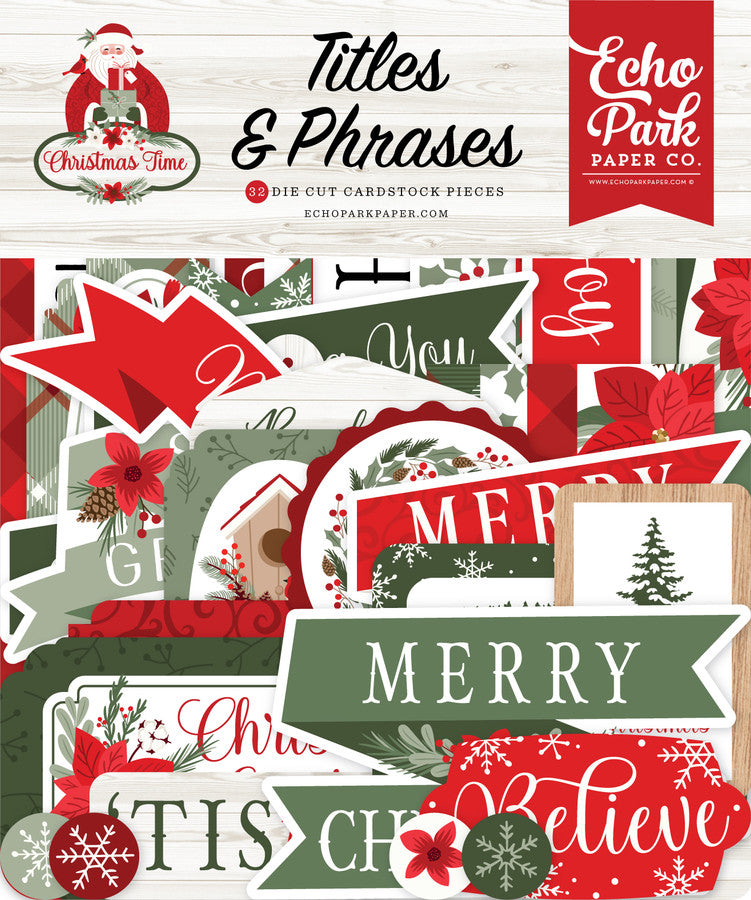 EHO PARK CHRISTMAS TIME TITLES AND PHRASES 330032