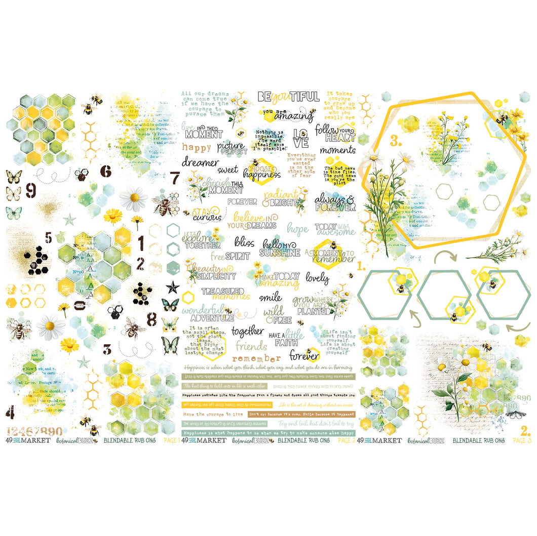 49 & MARKET BOTANICAL BUZZ RUB - ONS 32383