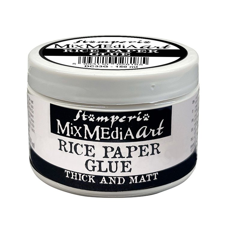 STAMPERIA Rice Paper Glue 150ml thick and matt