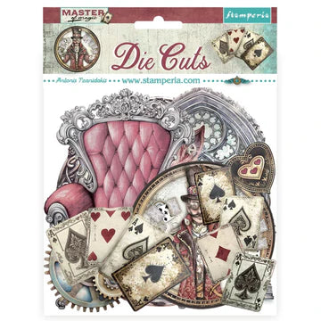 STAMPERIA DIE CUTS-  MASTER OF MAGIC  DFLDC112