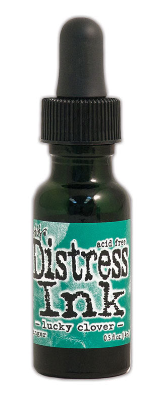 TIM HOLTZ DISTRESS INK REFILL- LUCKY CLOVER