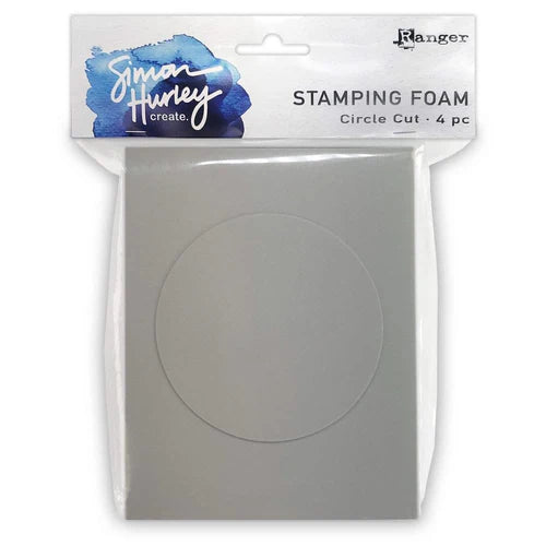 SIMON HURLEY STAMPING FOAM CIRCLE  CUT 4 PIECE  78425