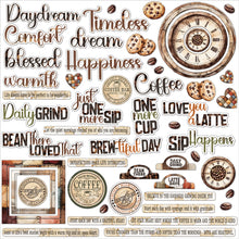 Load image into Gallery viewer, 49 &amp; MARKET CHIPBOARD ASSORTMENT COUNTRY HEART CAFE 52 PIECES 36411
