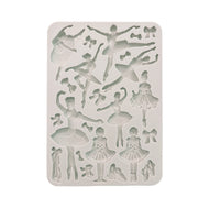 STAMPERIA -SILICONE MOULD 14.8 X 21C M  KACMA534