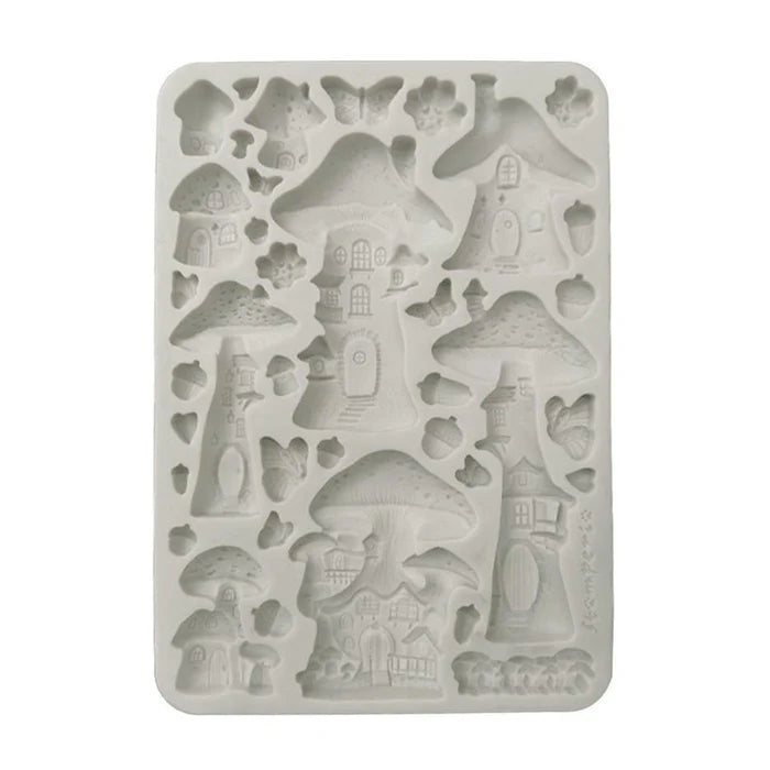 STAMPERIA  HIDDEN GROVE  SILICONE MOULD 14.8 X 21CM KACMA574