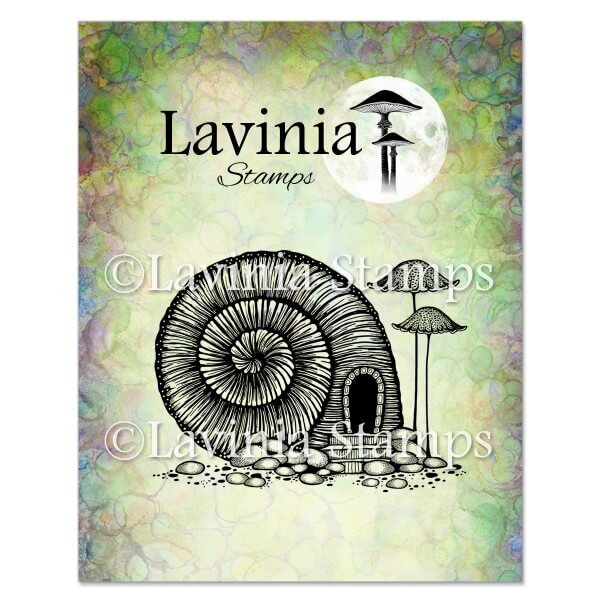 LAVINIA STAMP SNAIL HOUSE LAV851