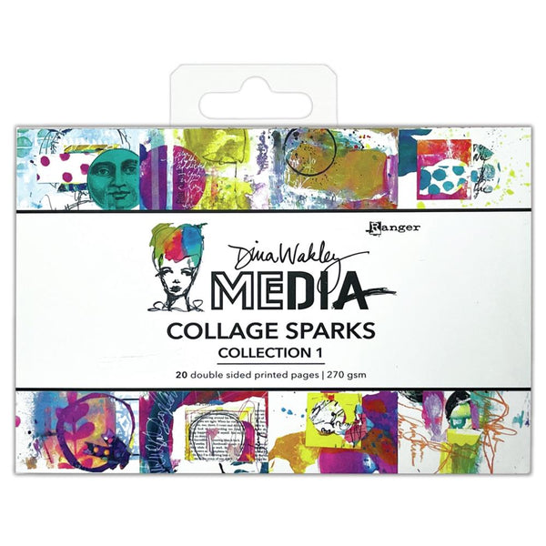 DINA WAKLEY Collage Sparks Collection 1