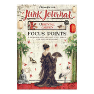 STAMPERIA JUNK JOURNAL ORIENTAL GARDEN   FOCUS POINTS SBJKS05
