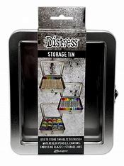 TIM HOLTZ DISTRESS STORAGE TIN TDA56485