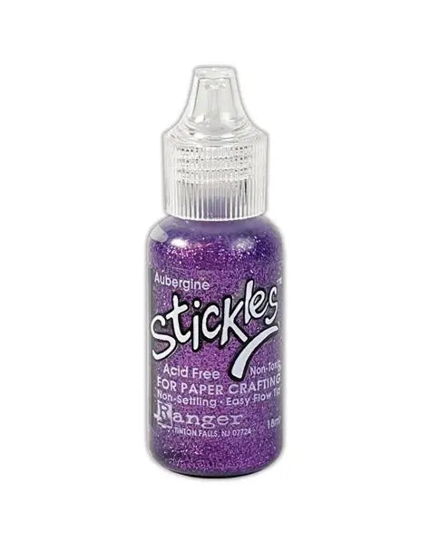 STICKLES GLITTER GEL - AUBERGINE .5floz